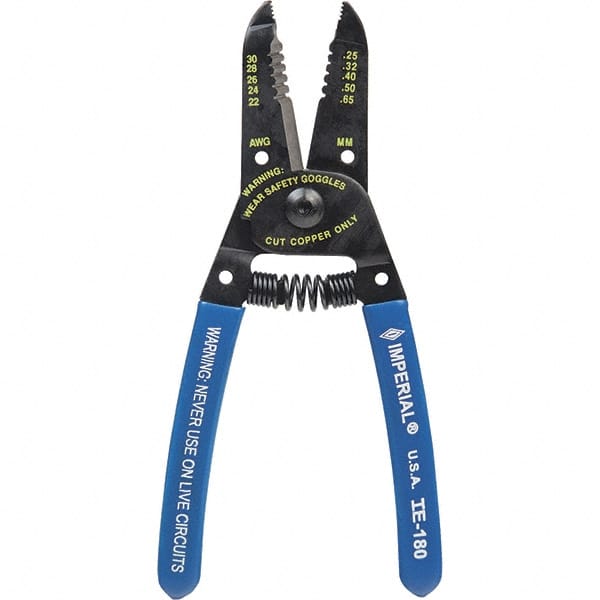 Wire Stripper: 30 AWG to 22 AWG Max Capacity MPN:IE-180