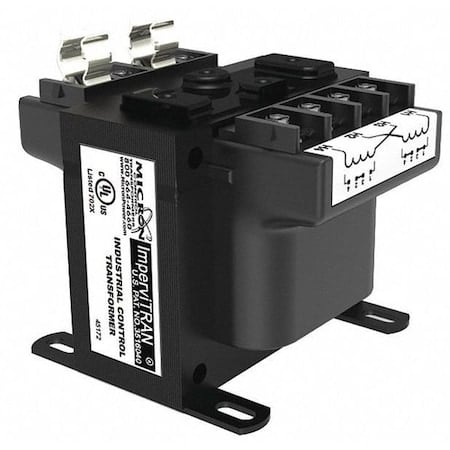 Control Transformer, 75 VA, 24V, 120/240V AC MPN:B075LP7JK