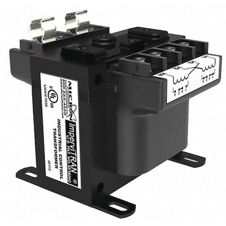 Control Transformer, 100 VA, 24V, 120/240V AC MPN:B100LP7JK