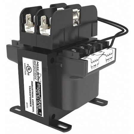 Control Transformer, 200 VA, 110/220V, 380/400/415V MPN:B200RFD34RJF