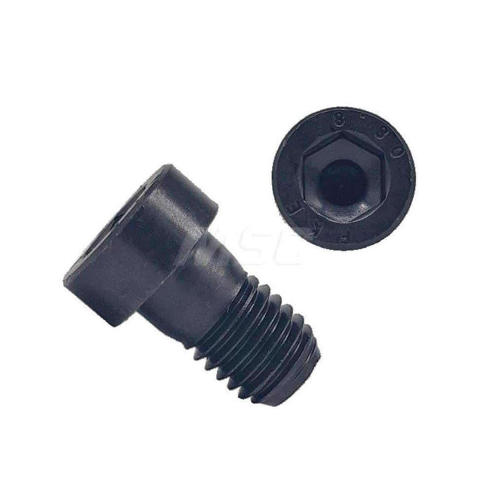 Low Head Socket Cap Screw: M8 x 1.25, 40 mm Length Under Head, Low Socket Cap Head, Hex Socket Drive, Alloy Steel, Black Oxide Finish MPN:6912 8X40