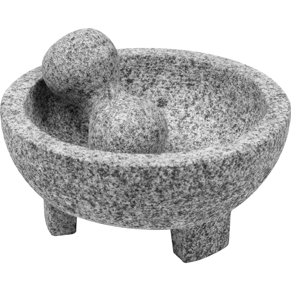 IMUSA Granite Molcajete, 6in, Gray MPN:MEXI-2013
