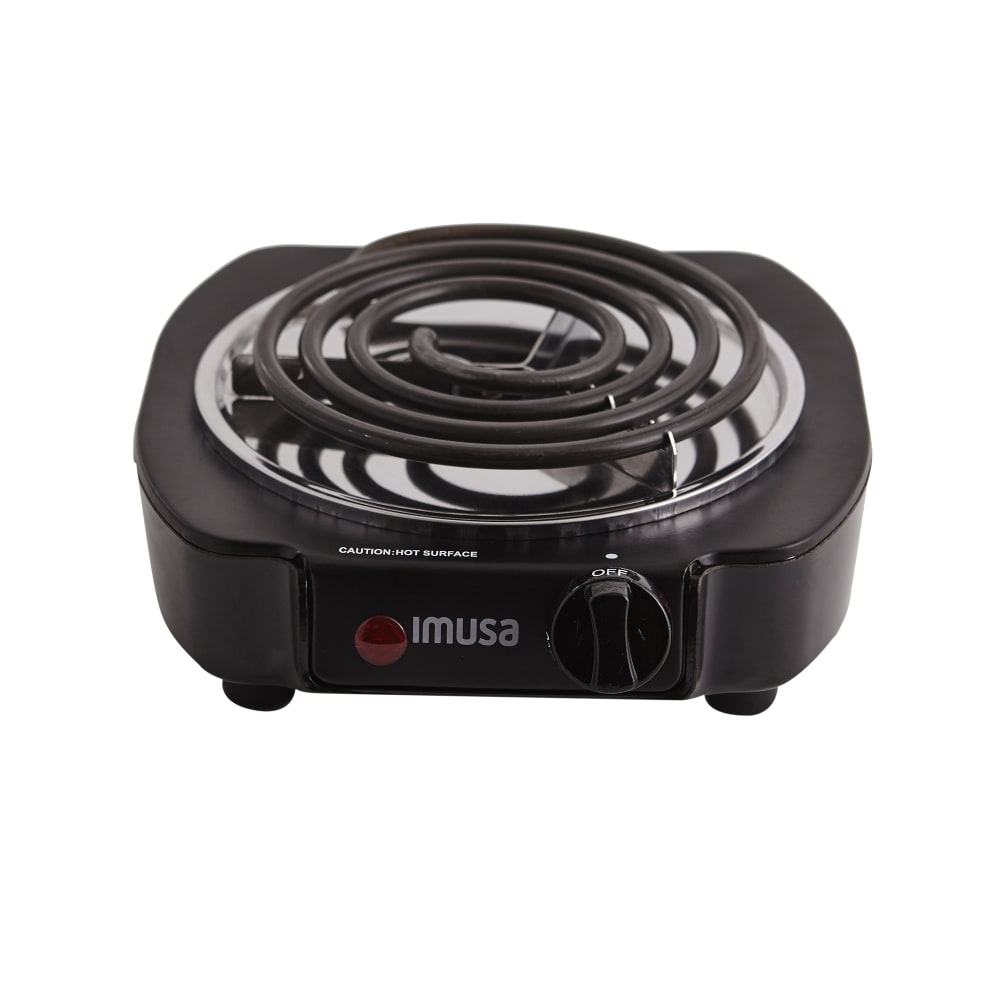 IMUSA Electric Single Burner, 1100-Watt, Black MPN:GAU-80305
