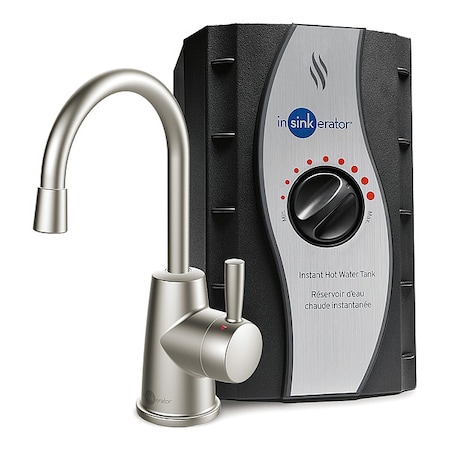 Hot Water Dispenser, 0.67gal, 81/4 in Faucet MPN:H-250SN-SS