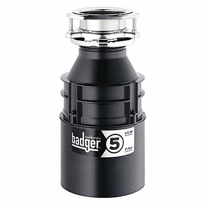 Garbage Disposal Badger 5 1/2 HP MPN:BADGER 5 WITH CORD