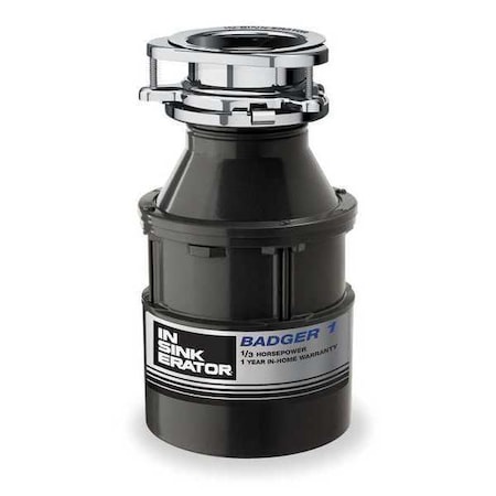 Garbage Disposal, Badger, 11 3/8 in H MPN:BADGER 1