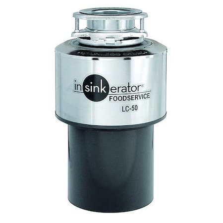 Garbage Disposal, Commercial, 1/2 HP MPN:LC-50-11