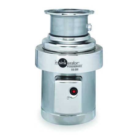 Garbage Disposal, Commercial, 2 HP MPN:SS200-35
