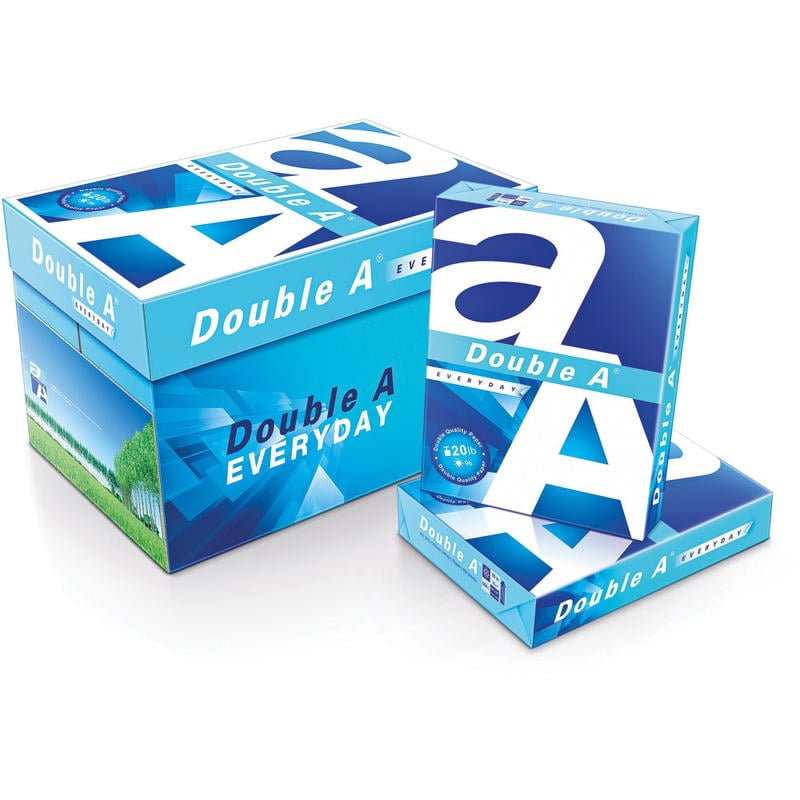 Double A Multi-Use Printer & Copier Paper, Legal Size (8 1/2in x 14in), 5000 Total Sheets, White, 500 Sheets Per Ream, Case Of 10 Reams MPN:851420