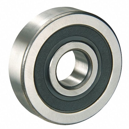 Double Sealed Track Roller, Crowned Yoke, Alloy Steel, 40 mm Dia, 1.9 mm Wd, 15 mm Bore Dia MPN:LR5202-2HRS-TVH-XL