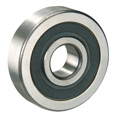 Double Sealed Track Roller, Crowned Yoke, Alloy Steel, 72 mm Dia, 23.8 mm Wd, 30 mm Bore Dia MPN:LR5206-2HRS-TVH-XL