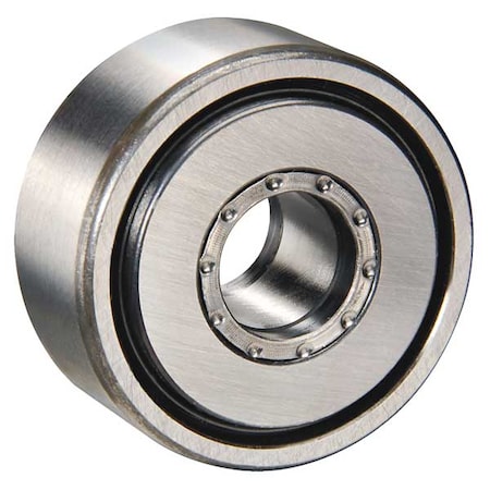 Double Sealed Track Roller, Crowned Yoke, Alloy Steel, 30 mm Dia, 14 mm Wd, 10 mm Bore Dia MPN:NATV10-PP-A