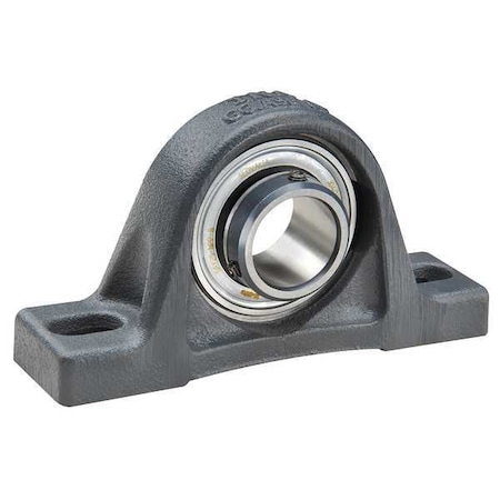 Pillow Block Bearing, Cast Iron Housing Material, Set Screw, Ball, 60 mm Dia, Alloy Steel Insert Material MPN:PASEY60-XL-N-I
