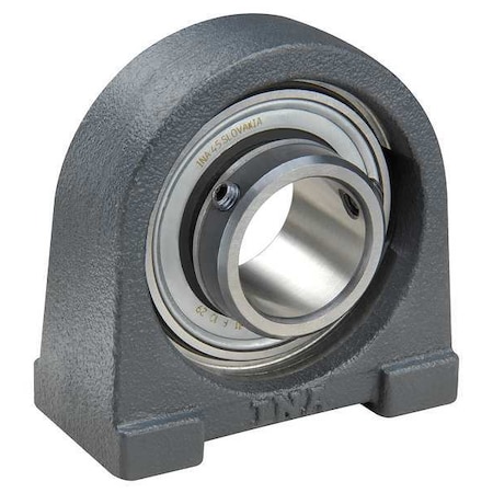 Pillow Block Bearing, Cast Iron Housing Material, Set Screw, Ball, 40 mm Dia, Alloy Steel Insert Material MPN:PSHEY40-XL-N