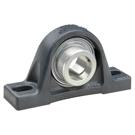 Pillow Block Bearing, Cast Iron Housing Material, Eccentric Locking Collar, Ball, 25 mm Dia, Alloy Steel Insert Material MPN:RASE25-XL-N