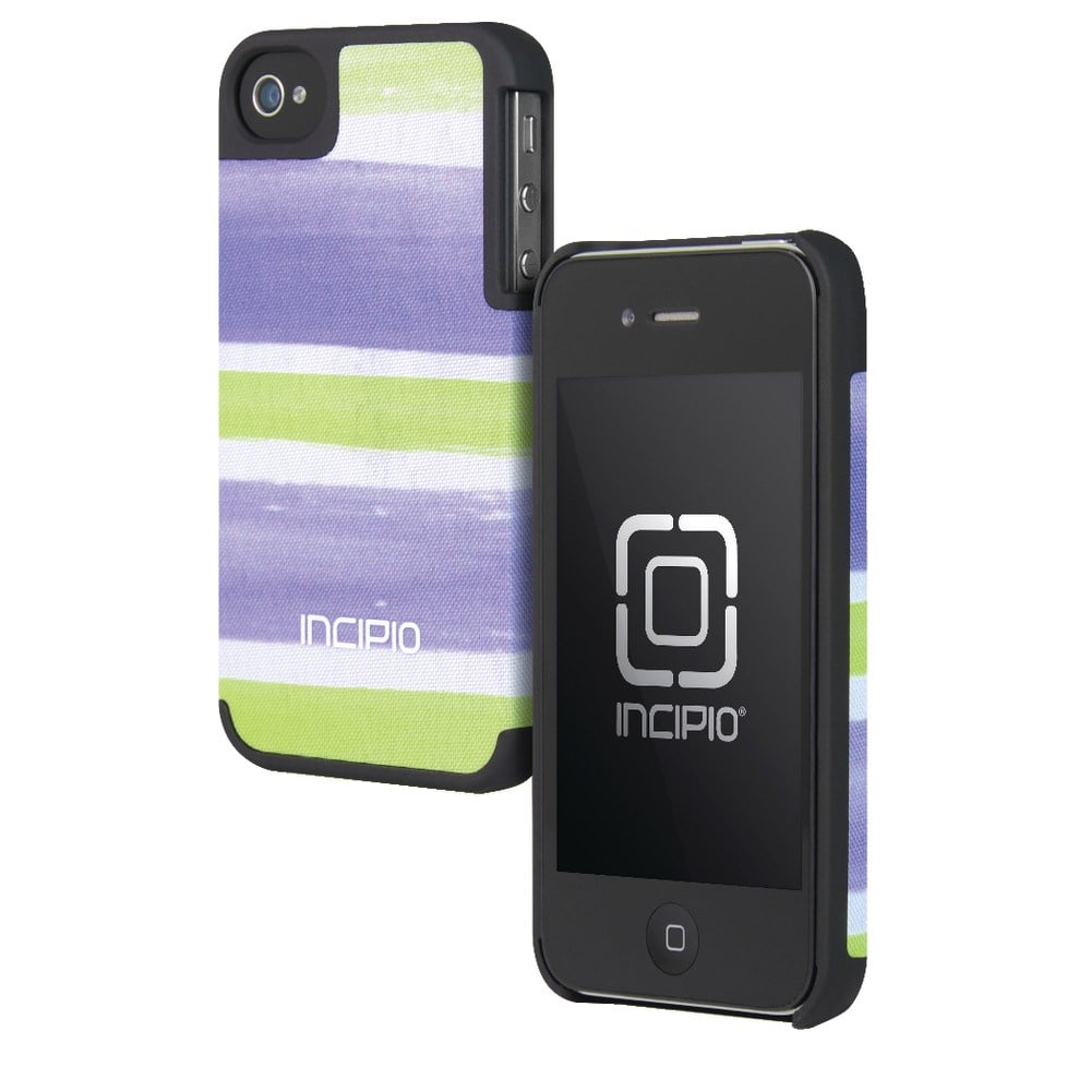 Incipio Linear Lineage Collection Canvas Feather Case For Apple iPhone 4/4S, Undulate (Min Order Qty 4) MPN:OFD-IPH-724