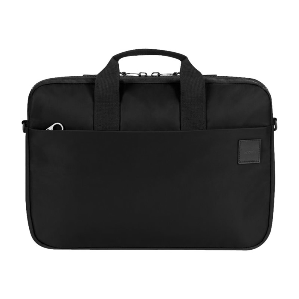Incase Compass Brief Carrying Case (Briefcase) for 13in Apple iPhone MacBook Pro, Accessories - Black - Flight Nylon Body - Shoulder Strap - 1.5in Height x 10in Width x 14in Depth (Min Order Qty 2) MPN:INCO300517-BLK