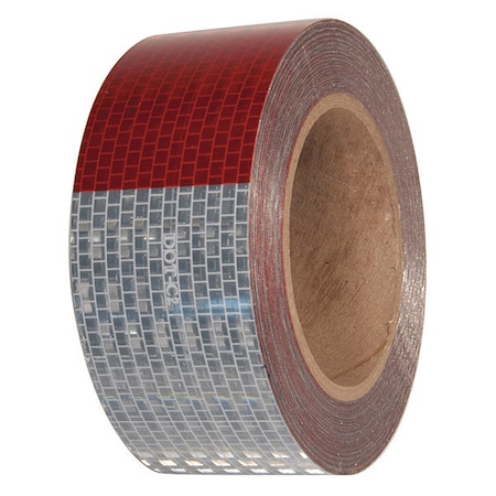 Conspicuity DOT-C2 Reflective Tape Red/White, 2