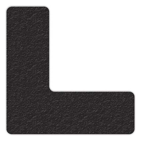 Workplace Floor Organization Marker Vinyl Film Black, 6