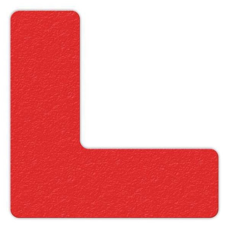 Workplace Floor Organization Marker Vinyl Film Red, 6