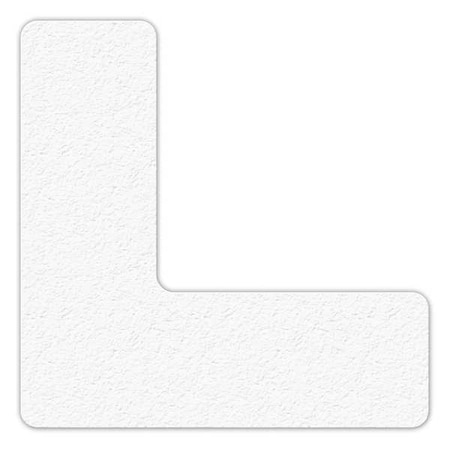 Workplace Floor Organization Marker Vinyl Film White, 6