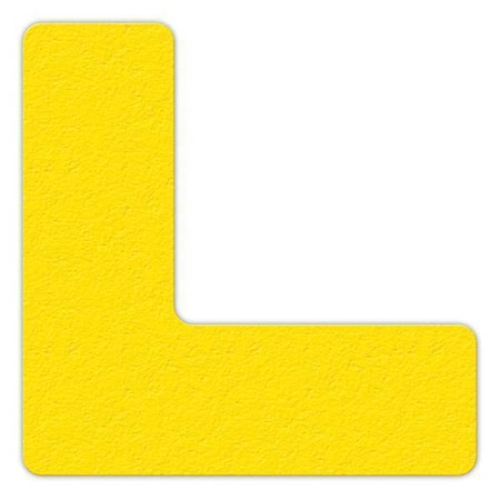 Workplace Floor Organization Marker Vinyl Film Yellow, 6