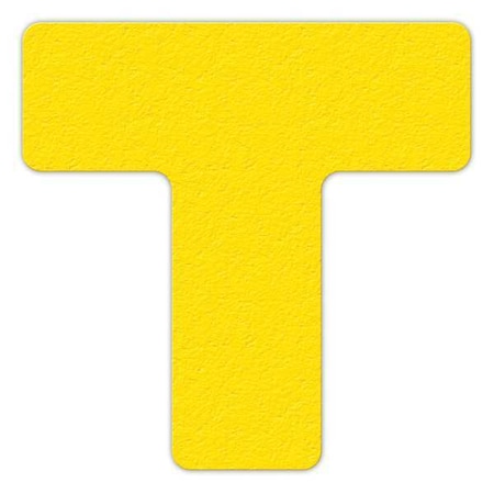 Workplace Floor Organization Marker Vinyl Film Yellow, 6