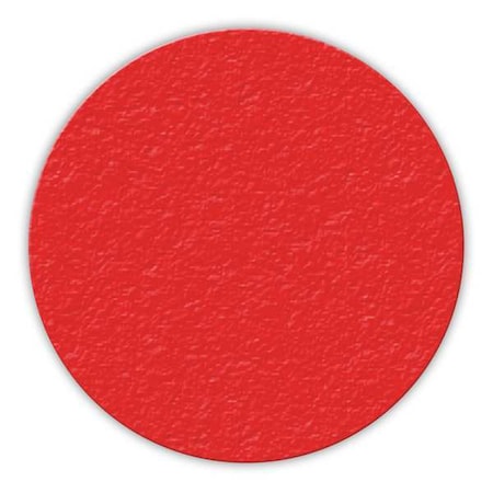 Small Circle 5S Workplace Floor Organization Marker Vinyl Film Red, 3