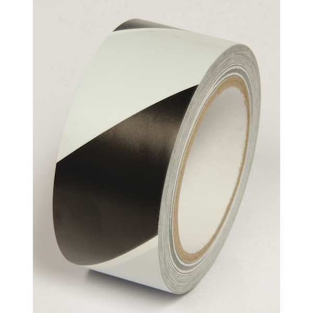Hazard Warning Conformable Tape Vinyl Black/White, 2