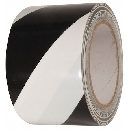 Hazard Warning Conformable Tape Vinyl Black/White, 3