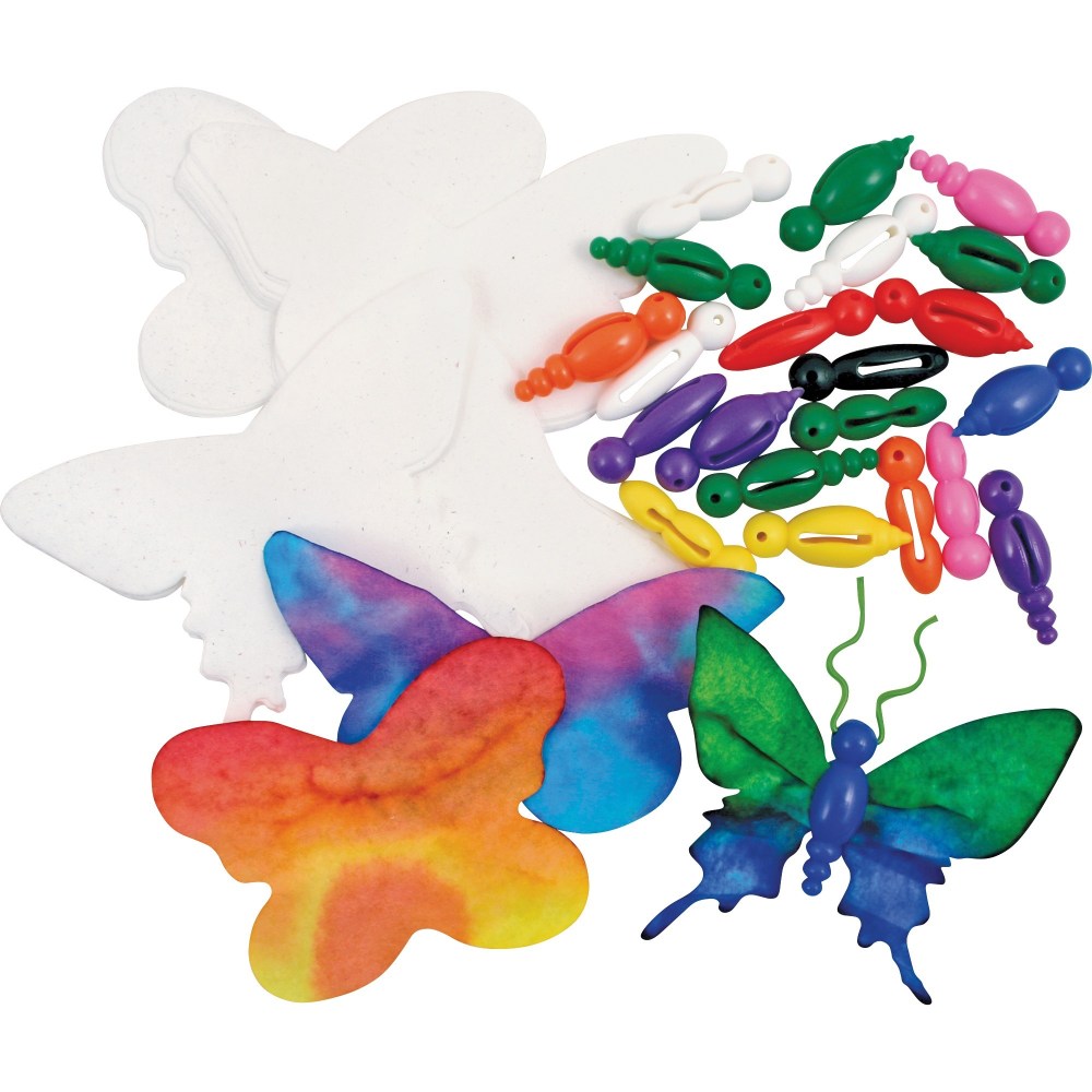 Roylco Butterfly Ornaments Kit, Pack Of 75 MPN:R-83260