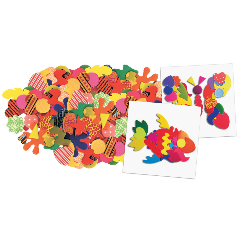 Roylco Paper Popz, Assorted Colors, Pack Of 1500 Shapes MPN:R-15648