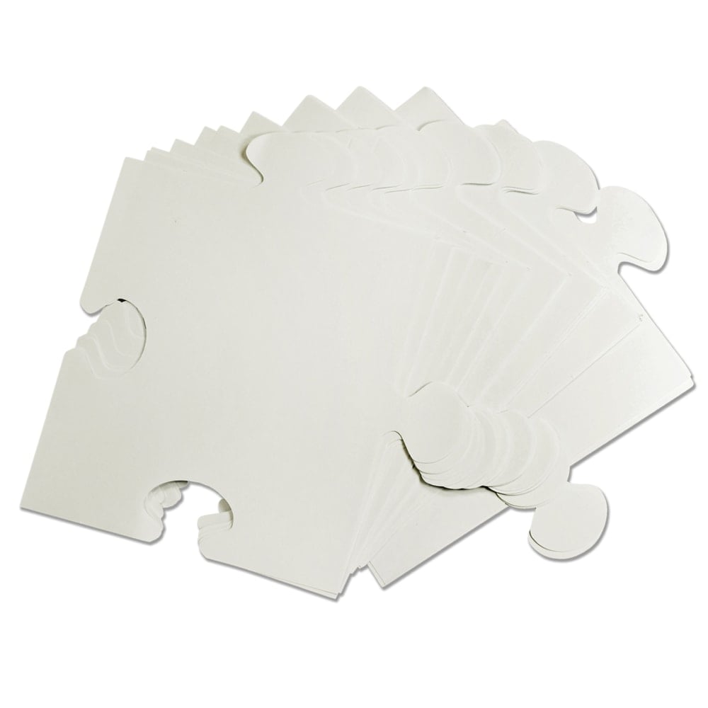 Roylco We All Fit Together Giant Puzzle Paper Sheets, 9in x 9in, White, Pack Of 100 Sheets MPN:R-92002