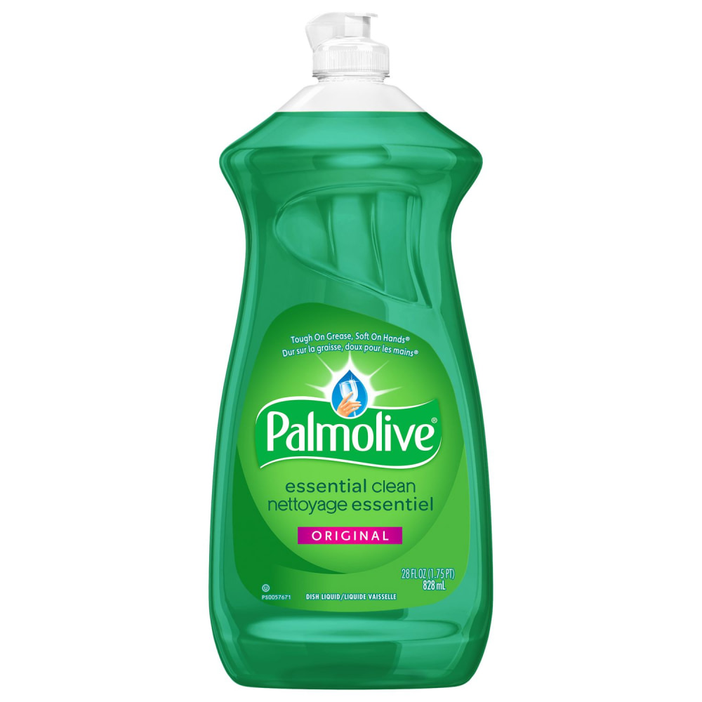 Palmolive Dishwashing Liquid, Fresh Scent, 28 oz Bottle, 9/Carton MPN:US06022A