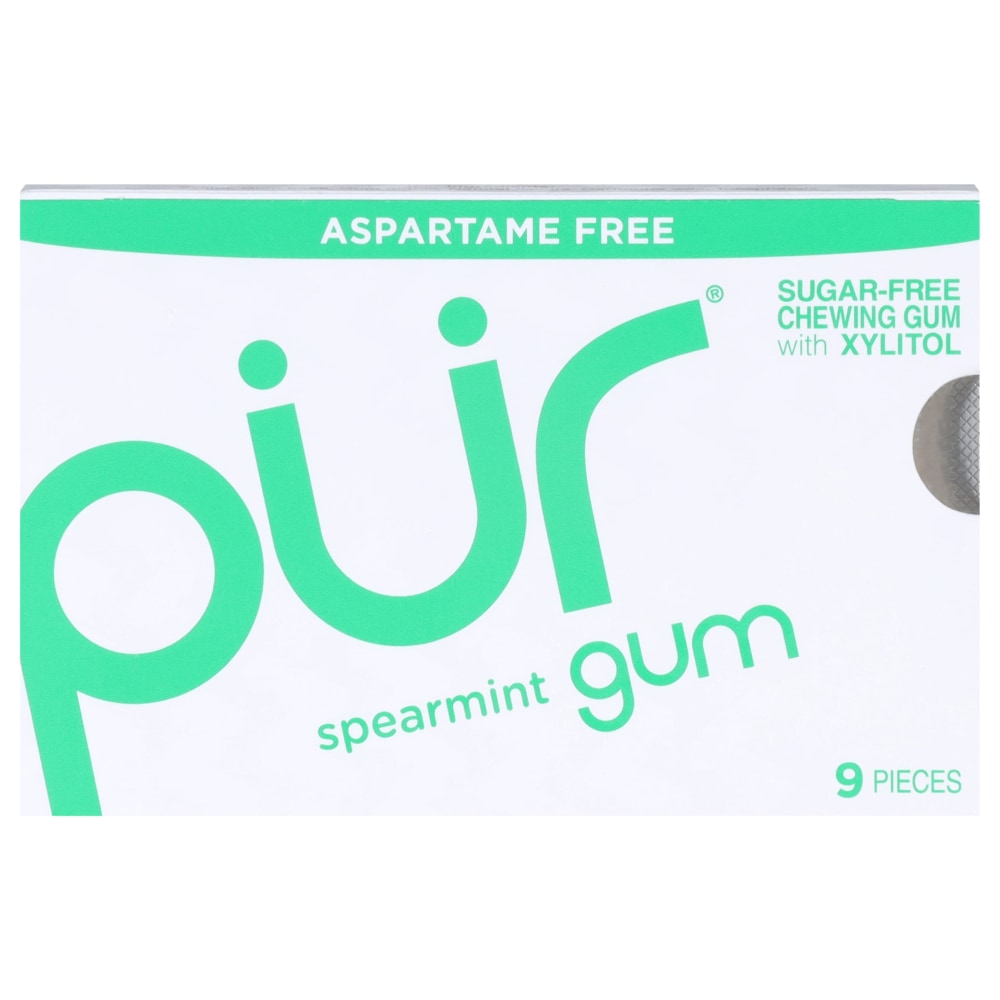 Pur Gum, Spearmint, 0.44 Oz, Total Qty 108 MPN:00091