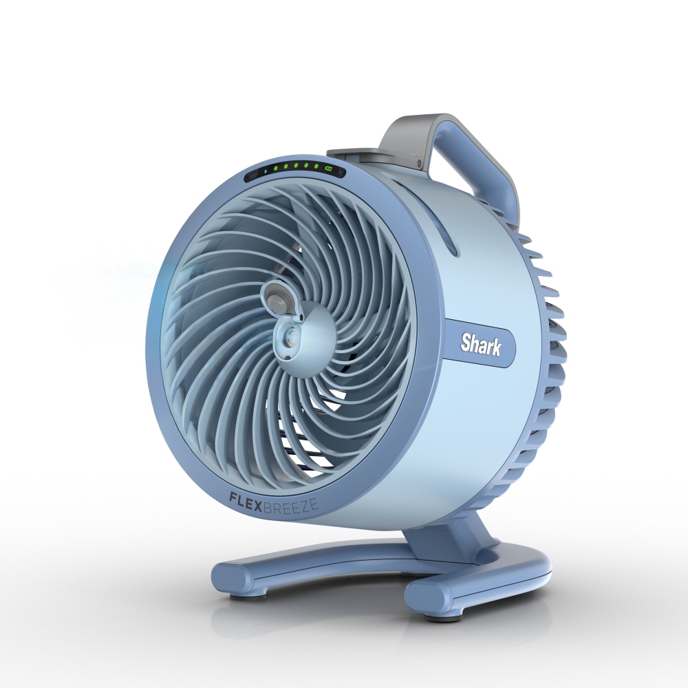 Shark FlexBreeze HydroGo Pro Fan, Sky, Total Qty 1 MPN:FA056BL