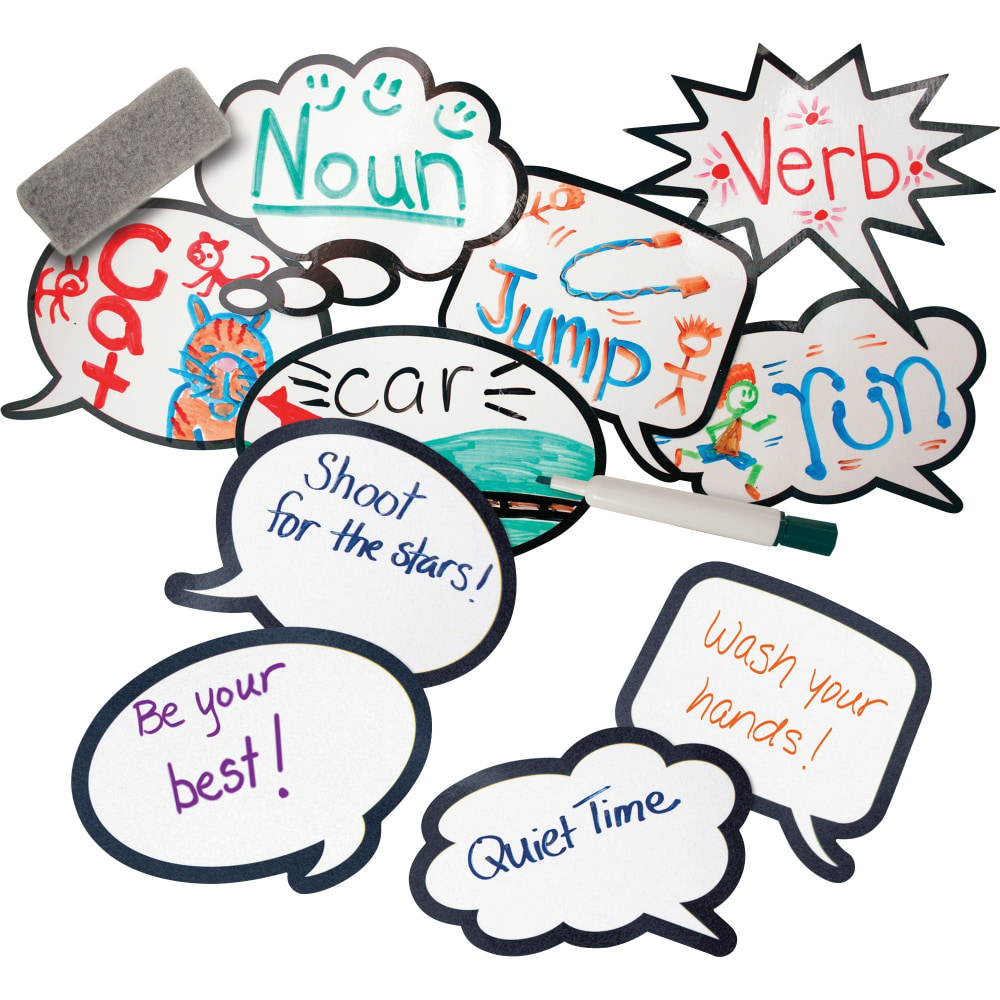 Roylco Laminated Speech Bubbles, Pack Of 12 MPN:R-49621