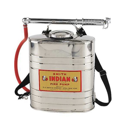 Fire Pump with Smith Pump, Stainless Steel, 30 in L Hose, 18 in L Wand MPN:179015-17