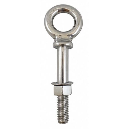 Eye Bolt With Shoulder, Stainless Steel MPN:36500466