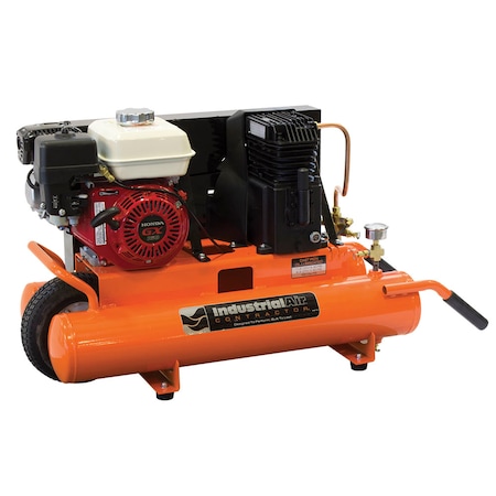 Wheelbarrow Air Compressor, Gas, 8gal., 5.5 MPN:CTA5590856.01