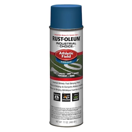 Striping Paint, Royal Blue, Water, 17 oz. MPN:318193