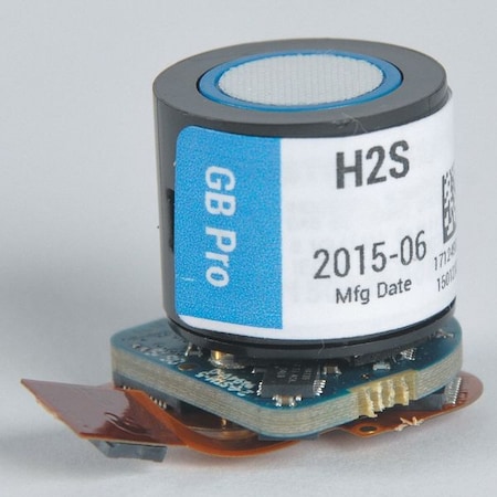 Replacement Sensor, H2S, For Gas Badge Pro MPN:17124983-2