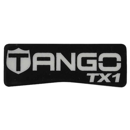 Nameplate for Mfr. No. TX1, Black MPN:17154916
