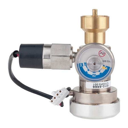 Gas Regltr w/Pressure Switch, 34L, CGA600 MPN:18105866