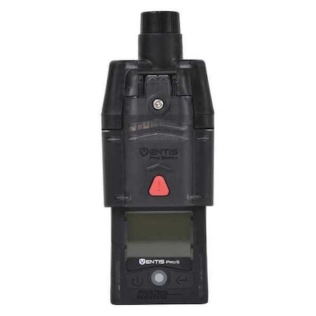 Ventis Pro5 Multi-Gas Detector, IP68, Audible, Vibrating, Visual, LCD with Backlight MPN:VP5-U1232110111