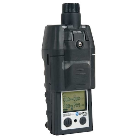 Ventis MX4 Multi-Gas Detector, IP66/IP67, Audible, Vibrating, Visual, LCD with Backlight MPN:VTS-K1232110101