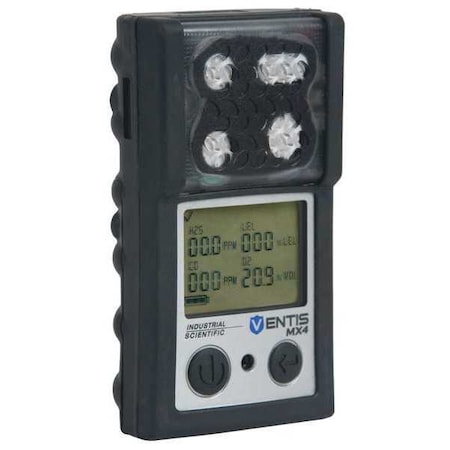 Ventis MX4 Multi-Gas Detector, IP66/IP67, Audible, Vibrating, Visual, LCD with Backlight MPN:VTS-K5234100101