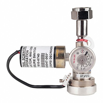 Gas Regltr w/Pressure Switch 650L CGA660 MPN:18106740