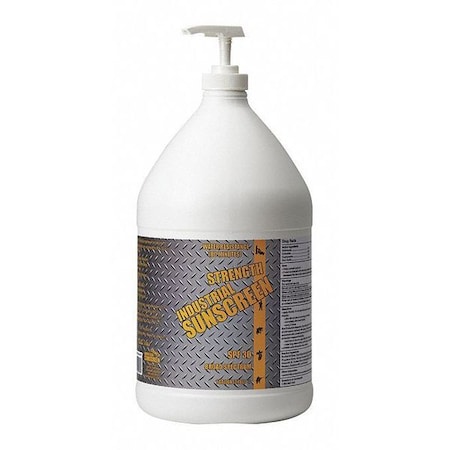 Industrial Sunscreen, Zinc Oxide, Gal., PK4 MPN:ISSC-GAL-30+FF