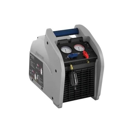 Vortex Dual Refrigerant Recovery Machine, Vapor: .5 lb/min, Liquid: 5.1 lb/min, 1 hp AC, Dual Ports MPN:714-202-G1